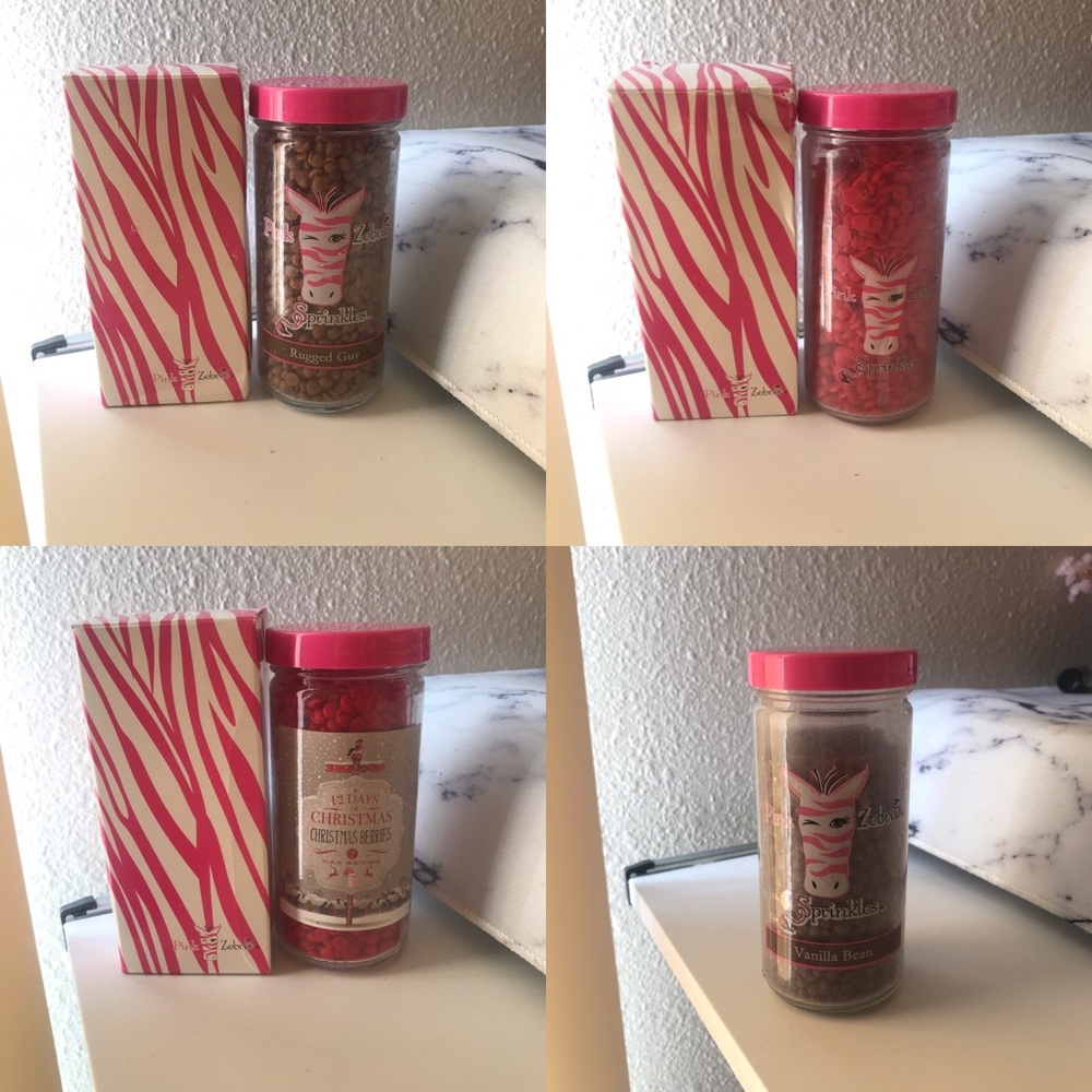 Pink Zebra Sprinkles for show